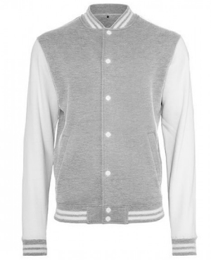 build-your-brand-sweat-college-jacket-heather-grey-white