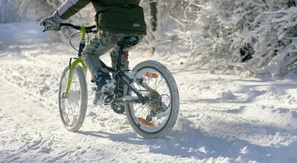 Radfahren im Winter