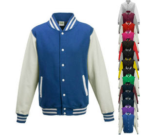 Just Hoods Varsity Jacket