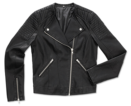 Jacke im Biker-Stil