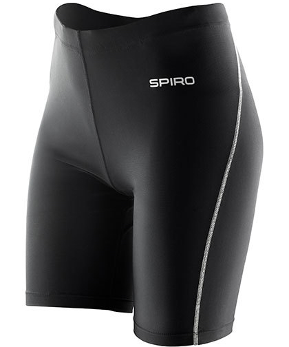 RT250F SPIRO Ladies Bodyfit Base Layer Shorts