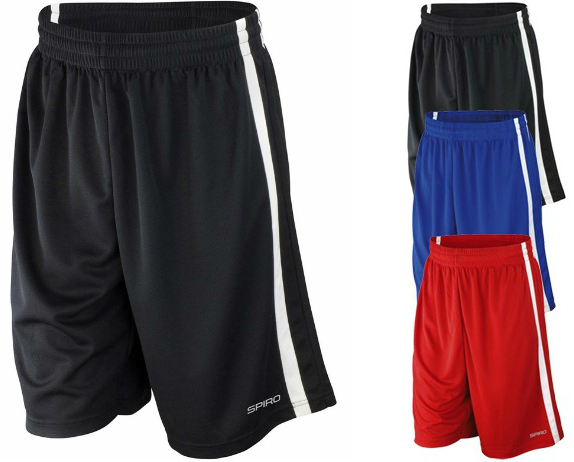 RT279 SPIRO Basketball Mens Quick Dry Short