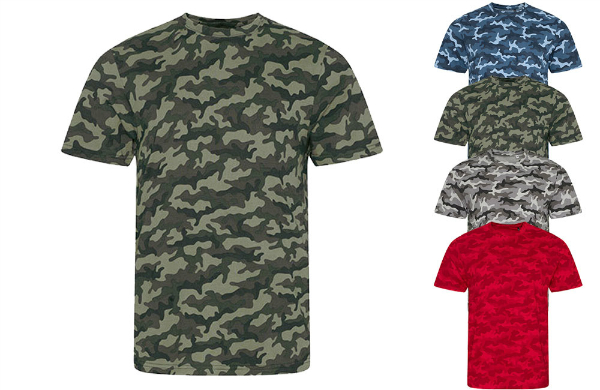 Just Ts & Polos Camo T