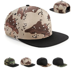 Beechfield Camo Snapback