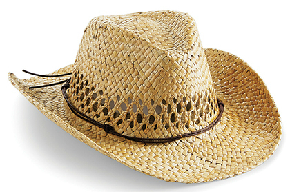 Beechfield Straw Cowboy Hat