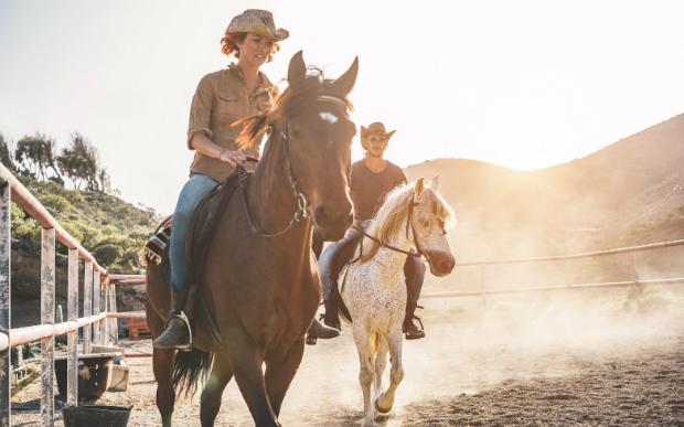 Unterwegs wie Cowboys und Cowgirls