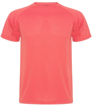 Roly Montecarlo T-Shirt Fluor Coral