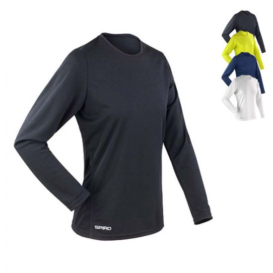 schnelltrocknendes Damen Langarmshirt atmungsaktiv
