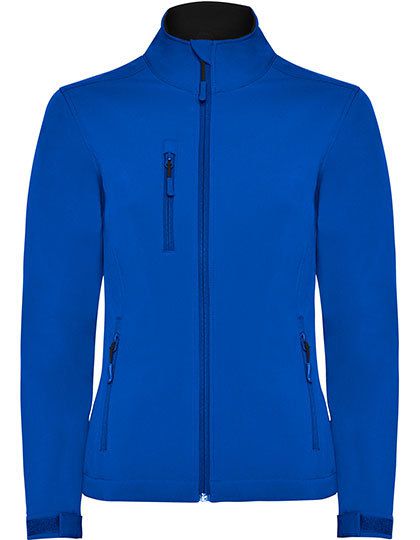 Softshell-Jacke in strahlendem Blau – für den Wow-Effekt! Roly NEBRASKA Damen Softshelljacke in Cobalt Blue/Royal Blau