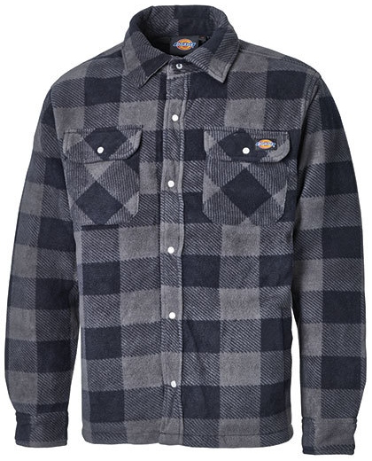 dickies-portland-thermohemd-blue-grey-check