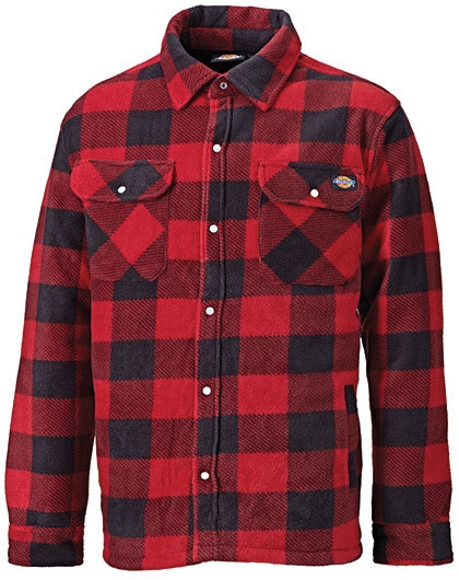 dickies-portland-thermohemd-red-black