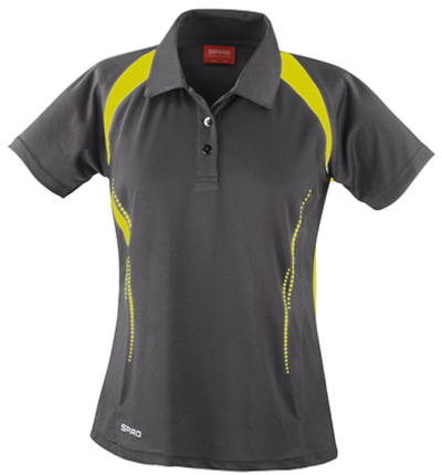 SPIRO Damen Team Spirit Poloshirt Sportshirt