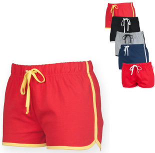 SF69 SF Women Ladies Retro Shorts