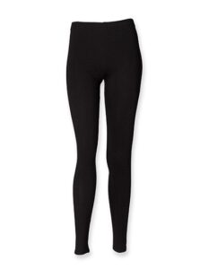 Leggings: Entfernbares SF (Skinnifit) Label Elastischer Bund Körpernahe Passform Zweinadelstich am Saum SM64 SF Minni Kinder Leggings