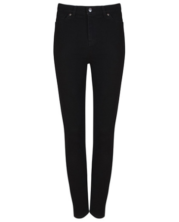 SF Women Ladies Skinni Jeans schwarz