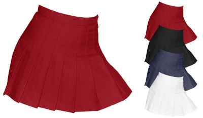 AM300W American Apparel Women`s Gabardine Tennis Skirt