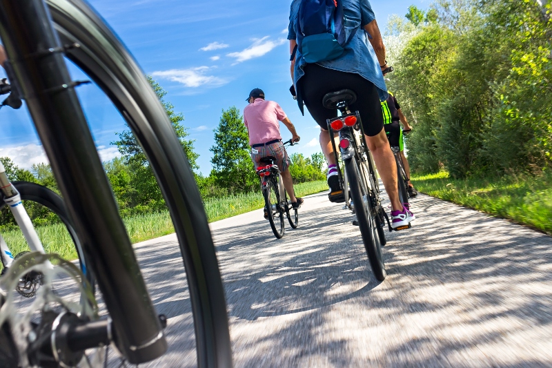 Kleidung für die Fahrradtour