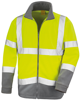 RT329 Result Safety Microfleece Jacket