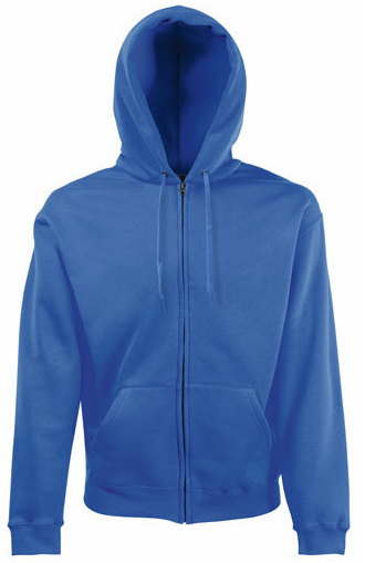 Fruit of the Loom Zip Through Hooded Sweat-Jacke