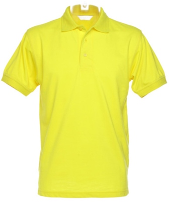 Kustom Kit Klassic Polo Shirt Superwash Canary gelb-kombinieren
