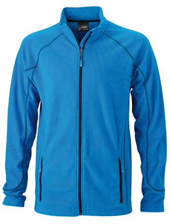 JN597 James+Nicholson Men´s Structure Fleece Jacket