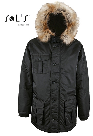 L02108 SOL´S Mens Warm and Waterproof Jacket Ryan