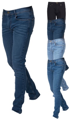 SD004 So Denim Men`s Max Slim Jeans