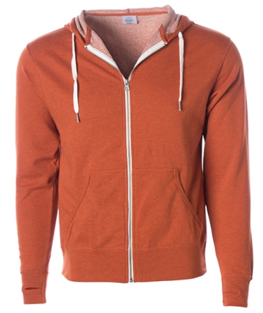 independent-unisex-midweight-french-terry-zip-hood-burnt-orange