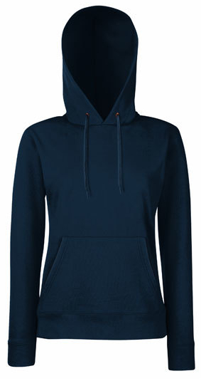 Fruit of the Loom Lady-Fit Hooded Sweat - Classic Blue Trendfarben 2020