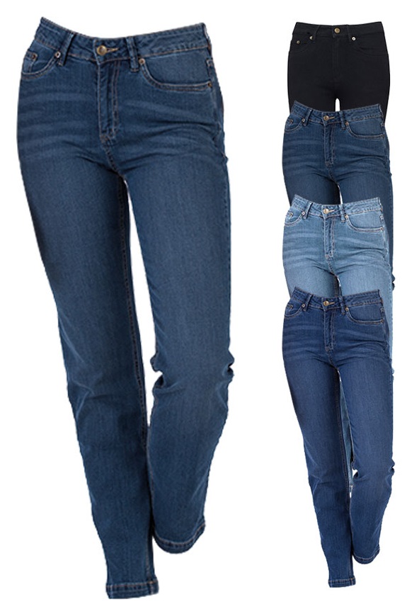 SD011 So Denim Ladies Katy Straight Jeans