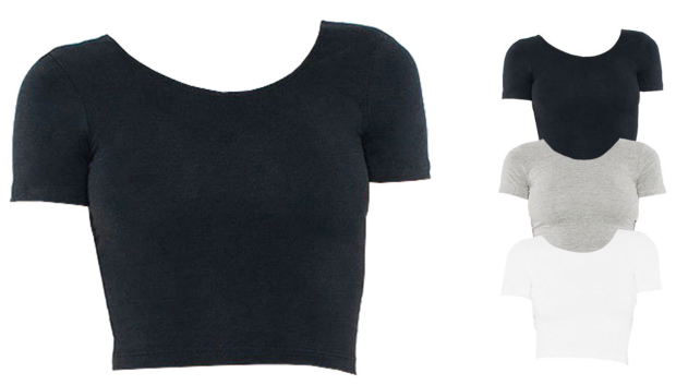 AM8380 American Apparel Women´s Jersey Crop Top