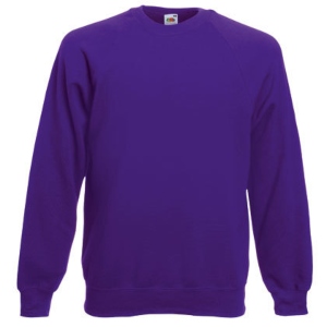 Fruit of the Loom Raglan Sweat kontraste-in-der-mode