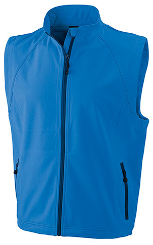 JN1022 James+Nicholson Men`s Softshell Vest - Sportwesten für Aktive