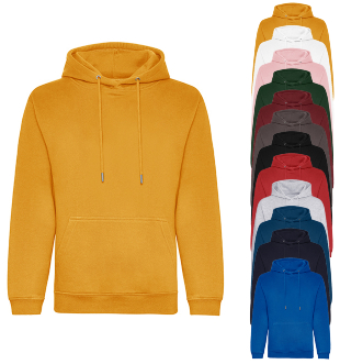 JH201 Just Hoods Organic Hoodie