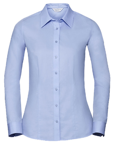 Z972F Russell Collection Ladies` Long Sleeve Tailored Coolmax® Shirt