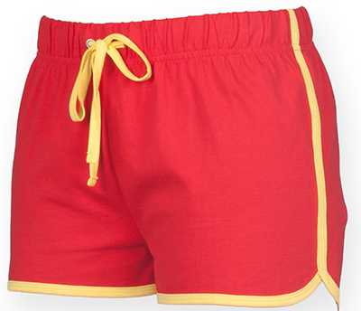 SF69 SF Women Ladies Retro Shorts