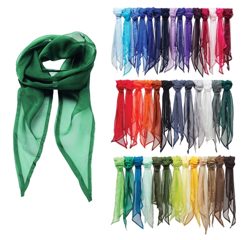 PW740 Premier Workwear Womens Colour Chiffon Scarf