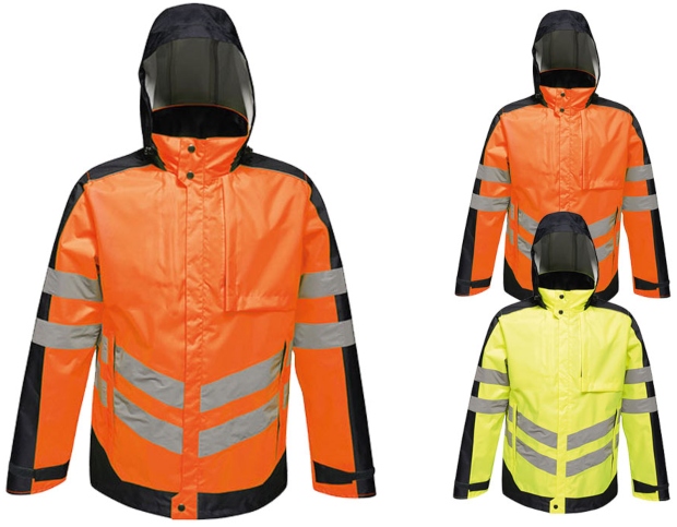 RG341 Regatta Hi-Vis Pro Insulated Jacket - Signalkleidung für die Arbeit