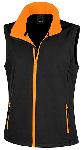 Result Core Ladies Printable Soft Shell Bodywarmer