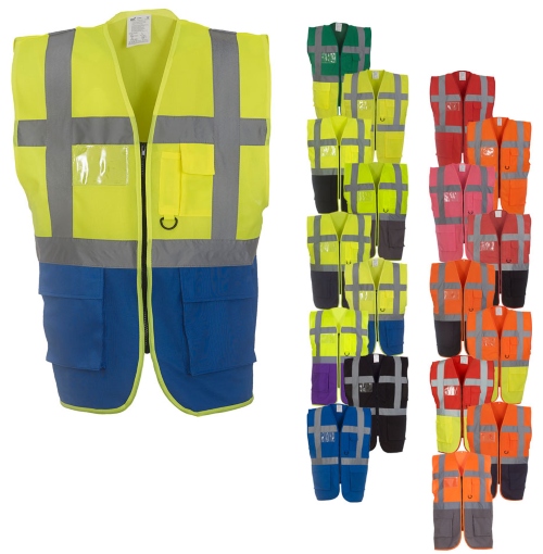 YOKO Viz Promo Waistcoats - Signalkleidung für die Arbeit