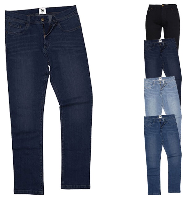 SD001 So Denim Mens Leo Straight Jeans 