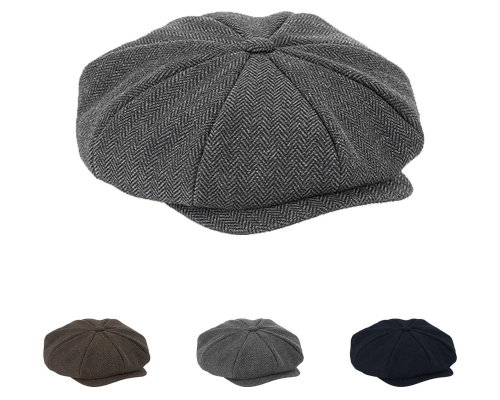 CB628 Beechfield Heritage Baker Boy Cap