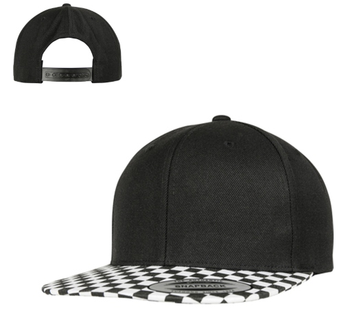 FLEXFIT Checkerboard Snapback Skater Girl Style