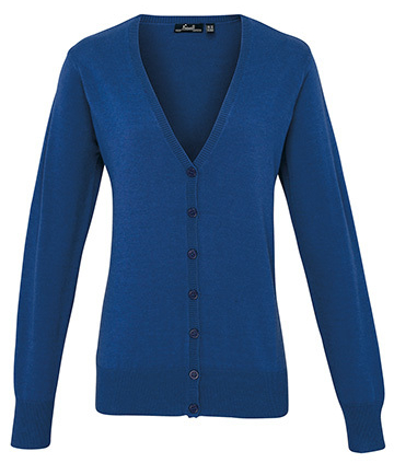 PW697 Premier Workwear Ladies Button Through Knitted Cardigan