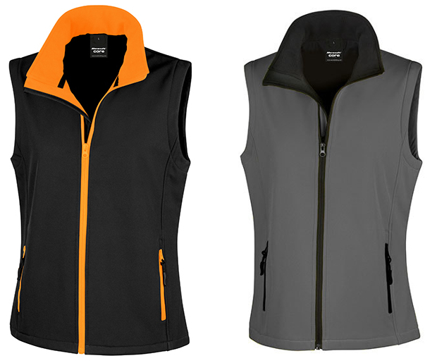 RT232F Result Core Ladies Printable Soft Shell Bodywarmer