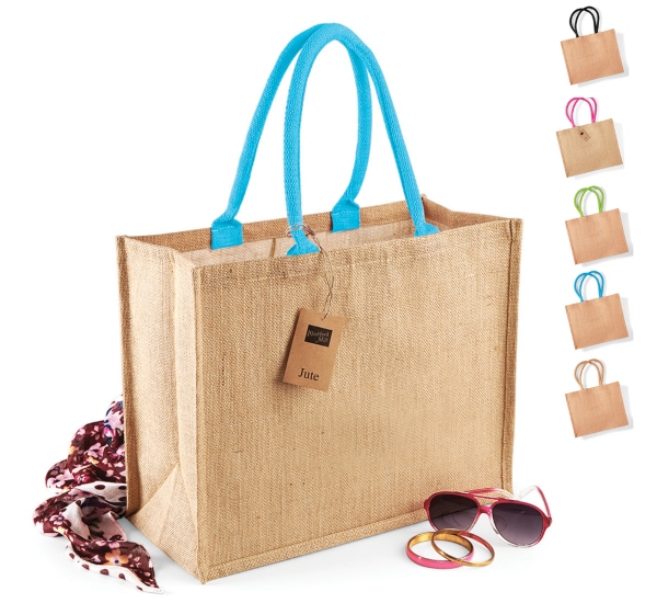 WM407 Westford Mill Jute Classic Shopper