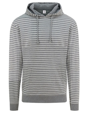 JH018 Just Hoods Nautical Stripe Hoodie