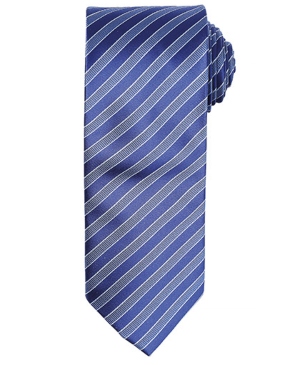 PW782 Premier Workwear Double Stripe Tie gestreifte-kleidung-richtig-tragen
