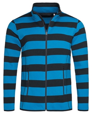 S5090 Stedman Active Striped Fleece Jacket for men gestreifte-kleidung-richtig-tragen