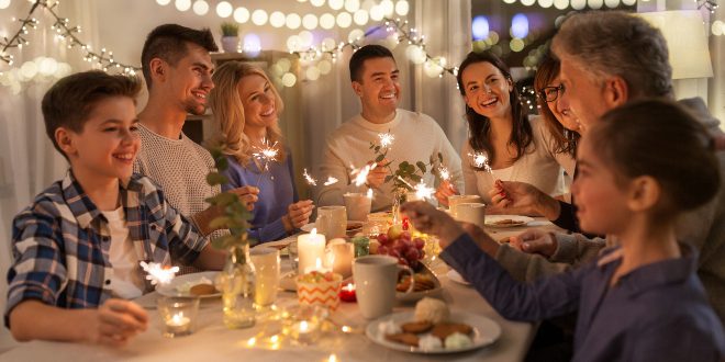 Kleidung zur Familienfeier